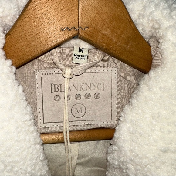 Blank NYC Cream Quilted Teddy-Lined Jacket - Picture 7 of 13